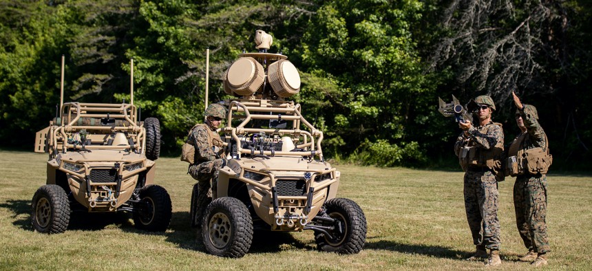 Marine Corps Seeks Anti-Drone Tool to Defend Bases